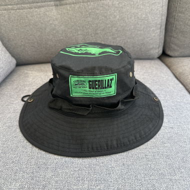 Chapeau bac à dos Corteiz Guerillaz camouflage noir