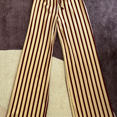Pantaloni palazzo a righe H&M Divided XS