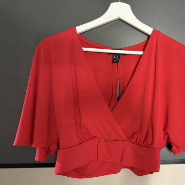 Red Crop Top