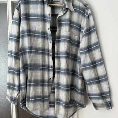 Checked Flannel Shirt Jacket