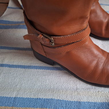 Bottes en cuir Massimo Dutti