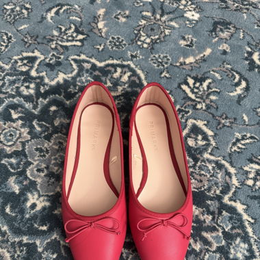 Ballerines rouges