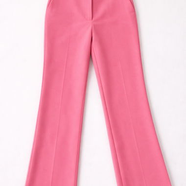 Pantalone a zampa rosa