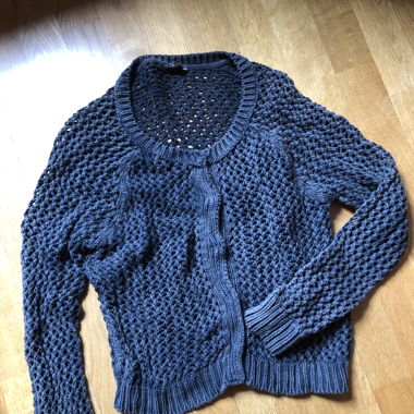 Cardigan anthrazit