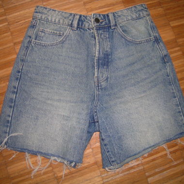 Shorts en jean en denim