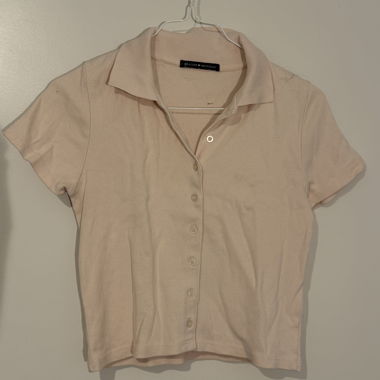 brandy melville crop top rosa