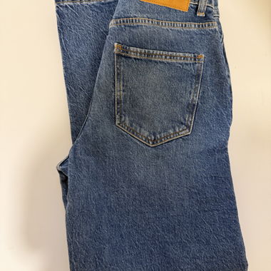 Zara denim trousers
