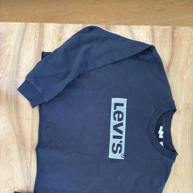 Levi‘s cropped Pullover schwarz 