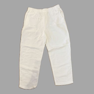 White Linen Trousers