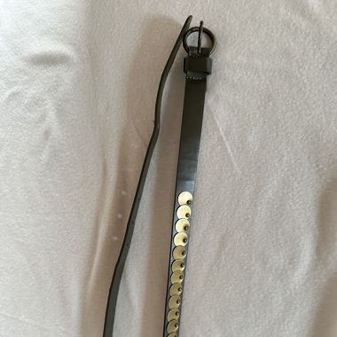Gürtel Gold/ Khaki 