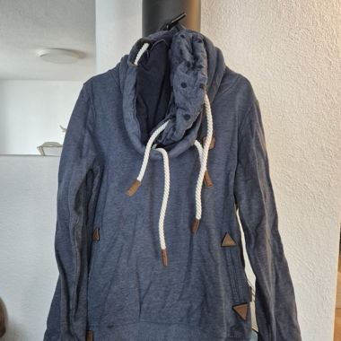 Hoodie Naketano gris chiné
