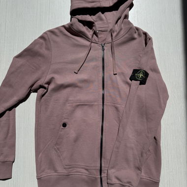 Stone-Island-Kapuzenpullover rosa – Grösse M – Neu