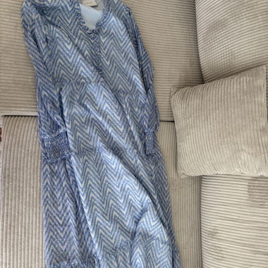 Blaues Kleid
