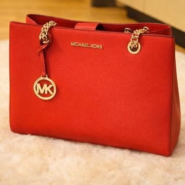 Borsa shopping Michael Kors rossa - come nuova