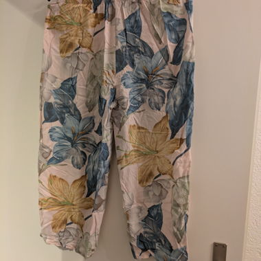 Fabric trousers