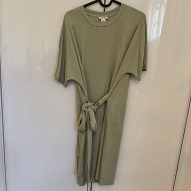 Monki T-shirt dress XS mint green