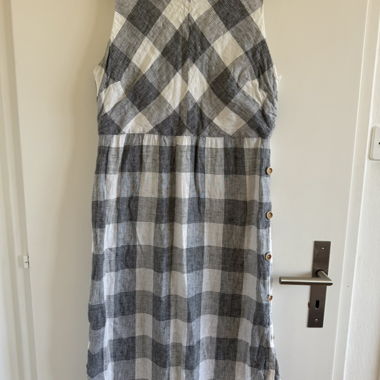 Mango Casual check dress