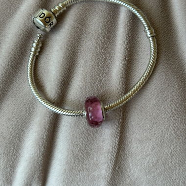 Perle Charm Pandora rose