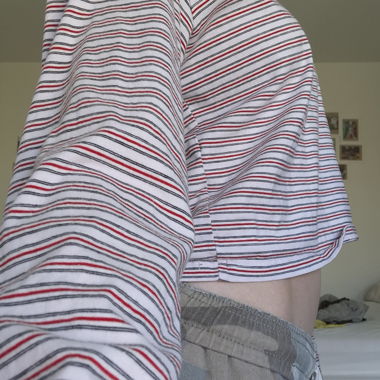 Gestreiftes Langarmshirt
