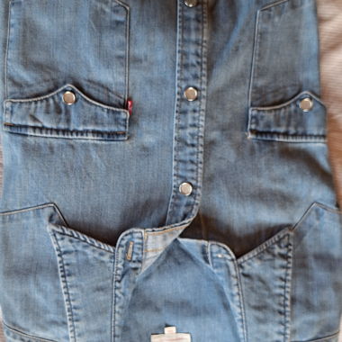 Levi’s Denim Shirt with Snap Buttons