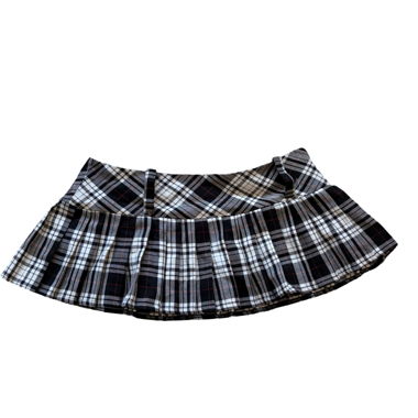 Gonna Micro Plissé Tartan