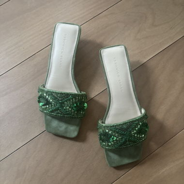 Pailletten-Slipper