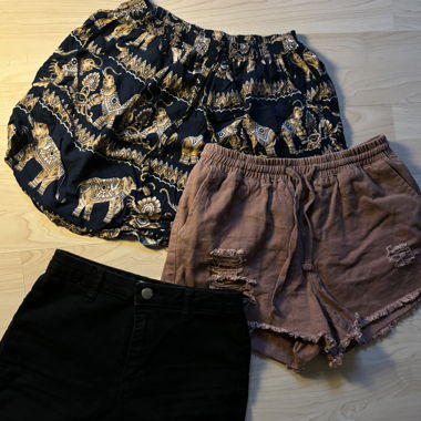 3x individuelle Shorts Gr. S