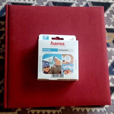 Nouvel album photo avec papier de protection