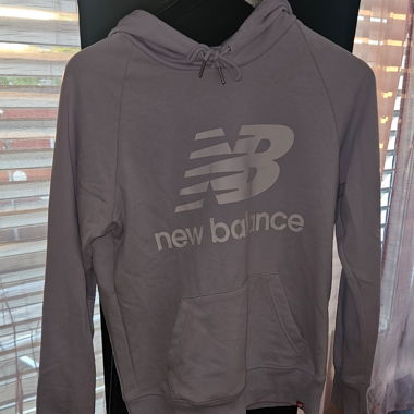 Felpa con cappuccio New Balance S