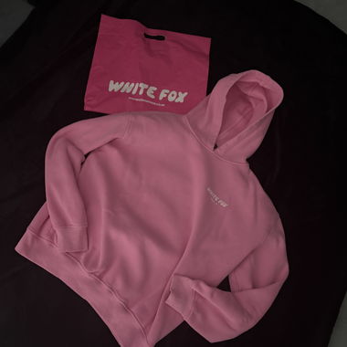 Hoodie White fox