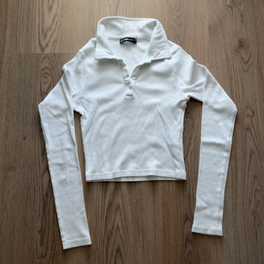 Long-sleeve polo shirt S