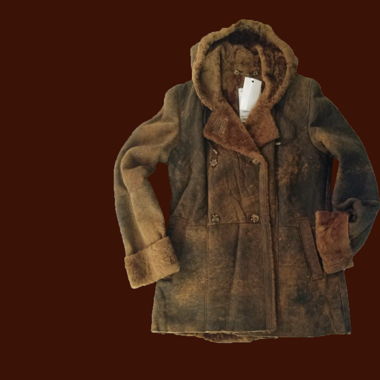 Authentic Leather and Shearling Jacket