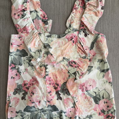 Top fleuri Sezane taille 34