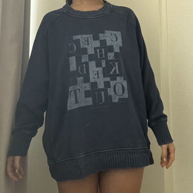 Sweat-shirt Aerie bleu