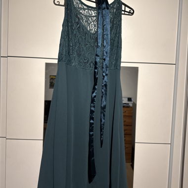 Abito in Pizzo Blu Navy