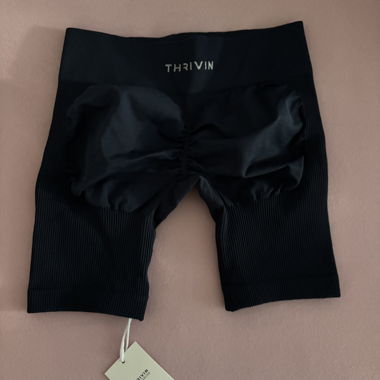 Thrivin Elevate Ribbed Contour Shorts 