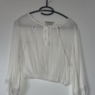 Weisse Bluse