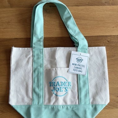 Mini tote en toile Trader Joe's - neu