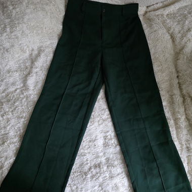 Pine green trousers