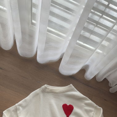 Ami Paris Sweater Weiss Grösse M
