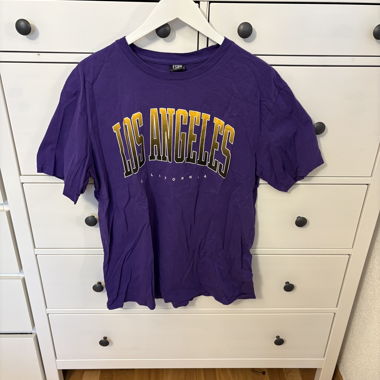 T-shirt Los Angeles lilla