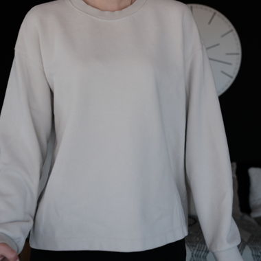 Sweatshirt, Beige, Grösse M