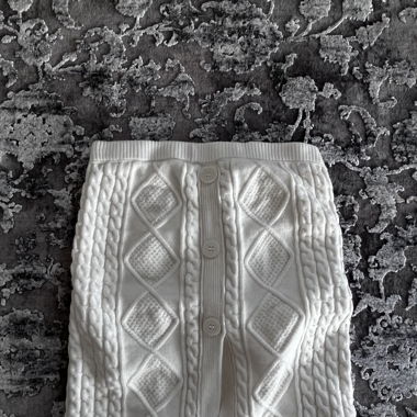 Tube top en laine 