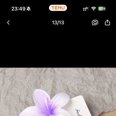 Hawaiian Flower Haarband Set - Lila