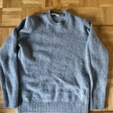Pull en laine Marron - Gris 
