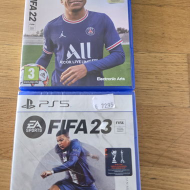 FIFA 22 et FIFA 23 sur PS5