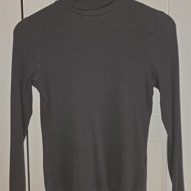 Pull col roulé