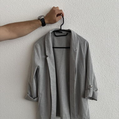 Blazer hellgrau