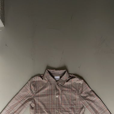 Zara plaid checkered overshirt
