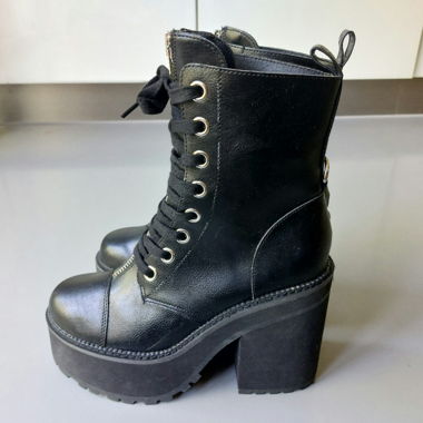 KILLSTAR Plattform-Combat Boots